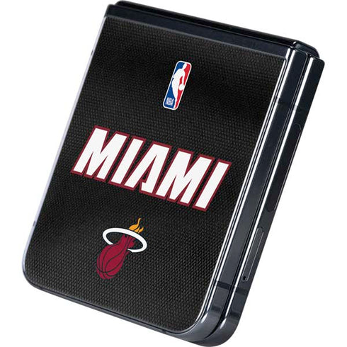 NBA Miami Heat Jersey Galaxy Z Flip5 5G Skin